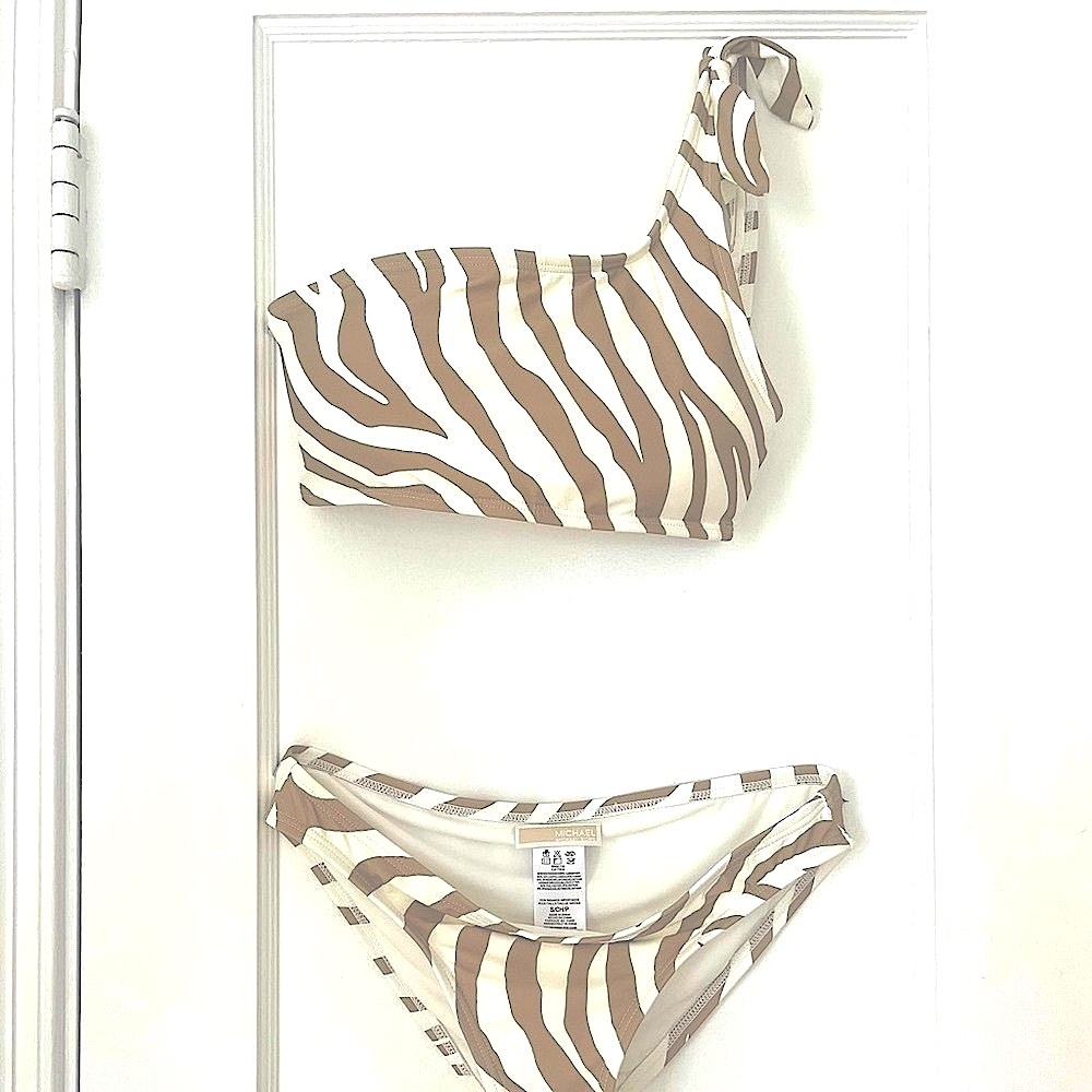 Michael Kors Zebra Print Bikini
